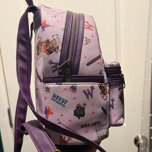 Loungefly Lavender Harry Potter Backpack - Picture 3 of 8